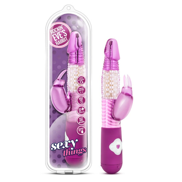 Vibrator - Sexy Things Rocki n Eves Rabbit Pink - Moonlight Secrets